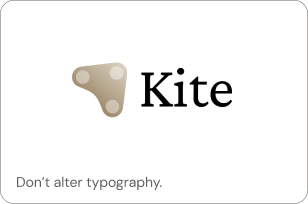 Incorrect logo with outline