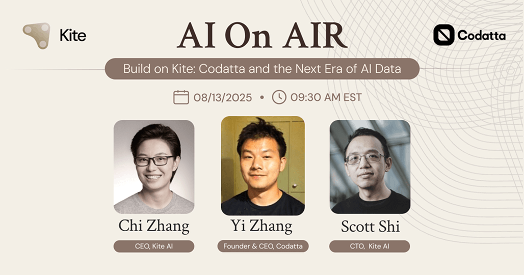 Build on Kite: Codatta and the Next Era of AI Data